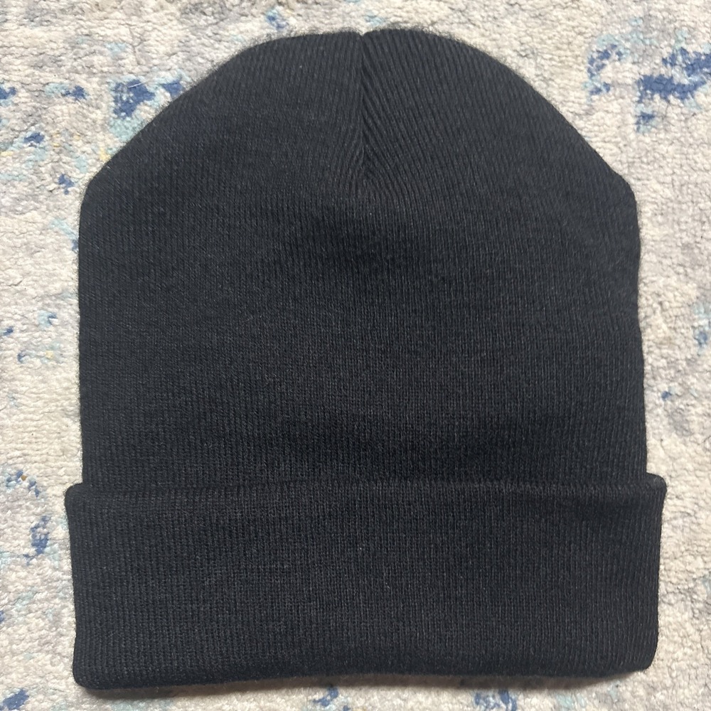 Tek Gear Unisex Black One Size Warm Beanie Excellent Used Condition